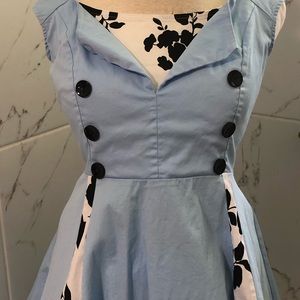 Swing dress pinup style